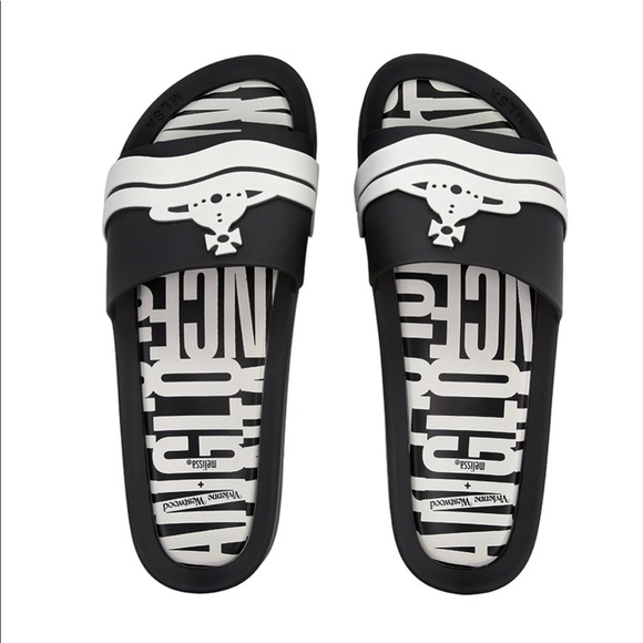 Vivienne Westwood Shoes - VIVIENNE WESTWOOD X MELISSA BEACH SLIDERS